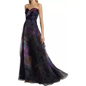 Rene Ruiz Collection Floral A-Line Gown Dress Size 18